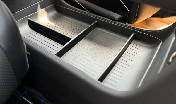 caja almacenamiento debajo de la consola central