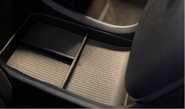 caja almacenamiento debajo de la consola central