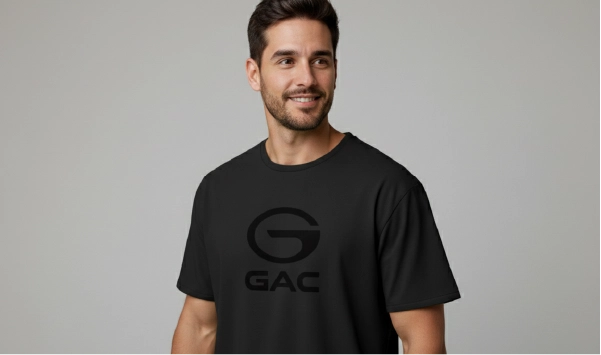 camiseta negra gac