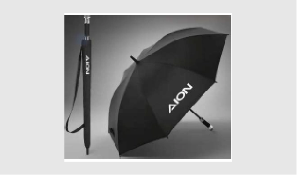 paraguas gac - aion azul/negro