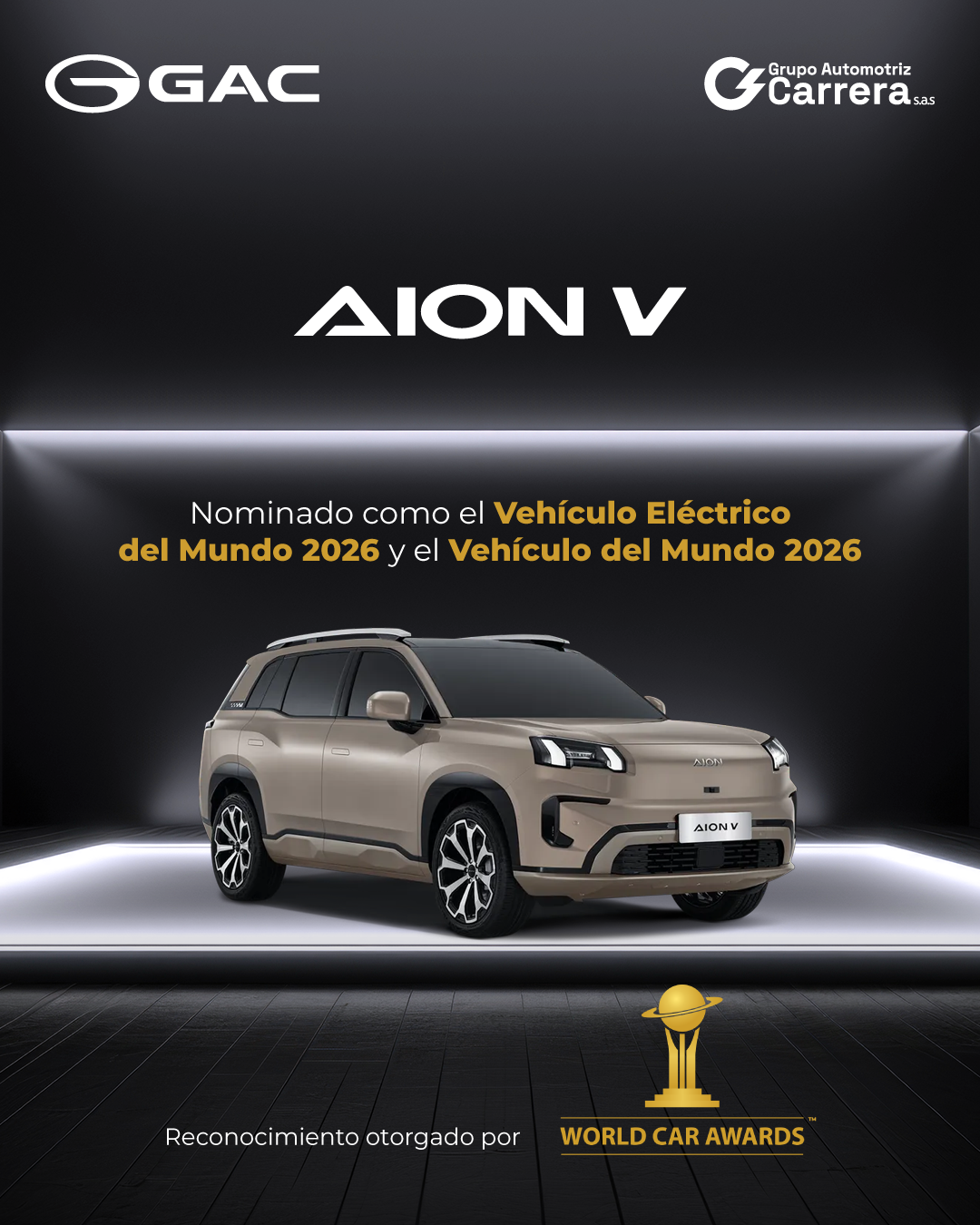Premio GAC Aion V 2026