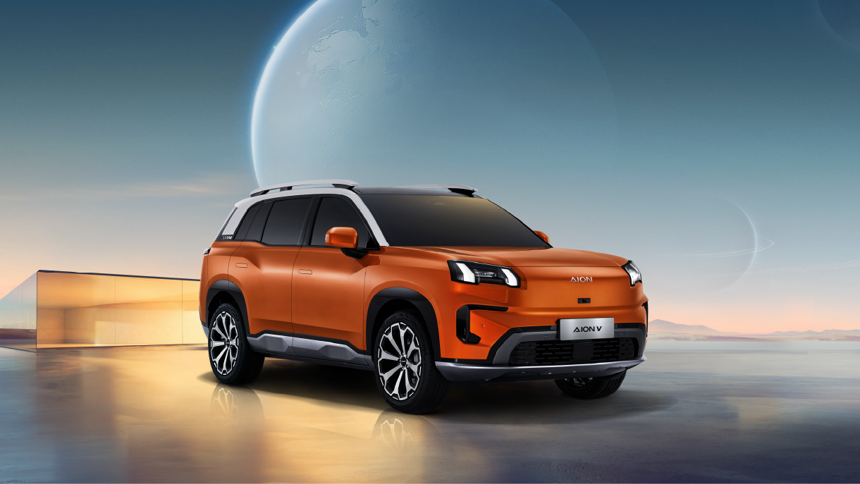 aion v suv electrico exterior