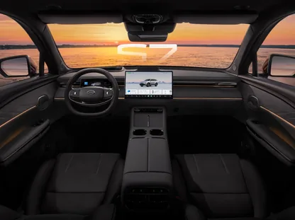 Panel de asistentes de conducción del GAC S7, carro eléctrico con sistemas ADAS de seguridad activa