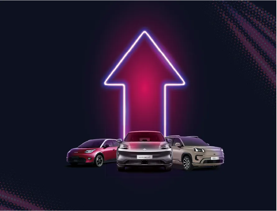 SUV eléctrico GAC circulando por Bogotá, líder en ventas de movilidad eléctrica en Colombia.